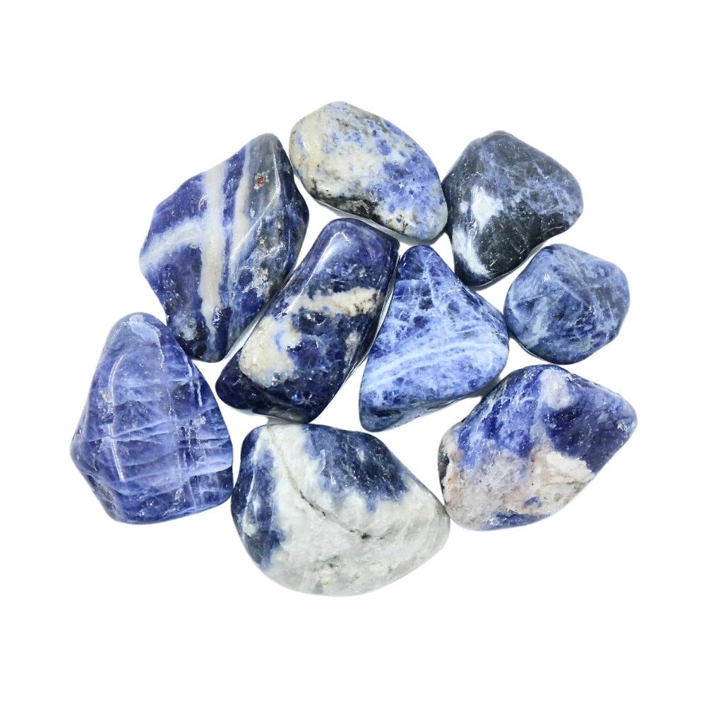 Tumbled Crystal - Sodalite, 2lbs