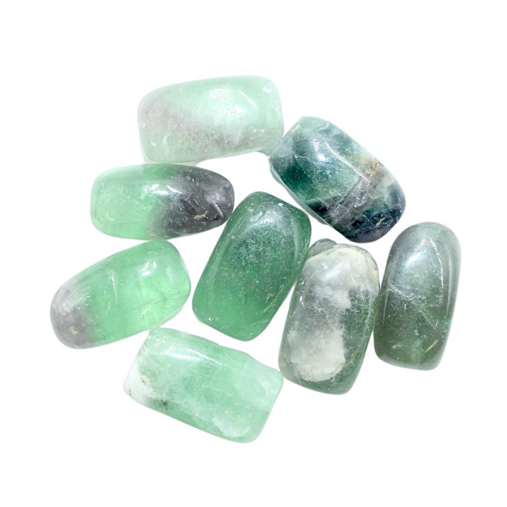 Tumbled Crystal - Fluorite, 2lbs