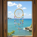 Windchime - Sea Glass, Round Web Multicolor