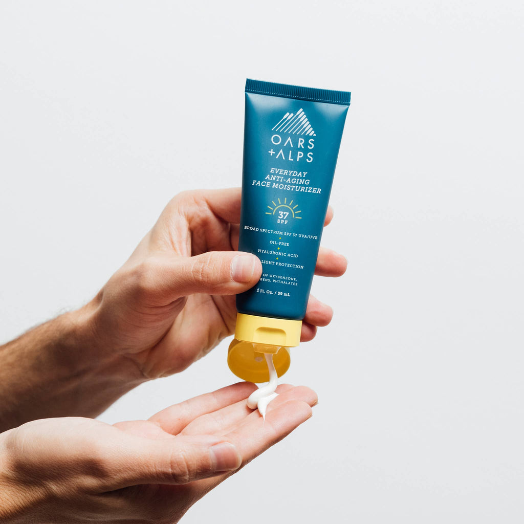 Men's Anti-Aging Face Moisturizer - SPF 37