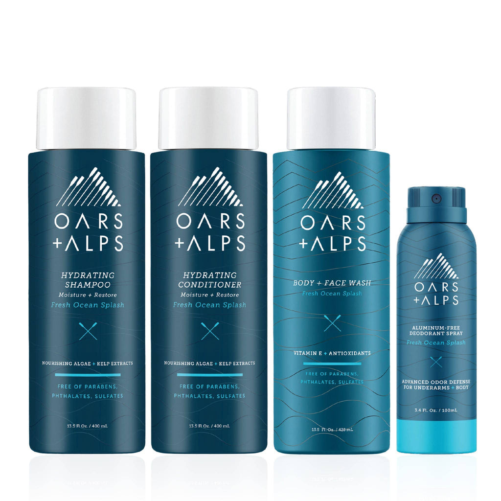 Fresh Wash Kit Men's Travel Ready Gift Set