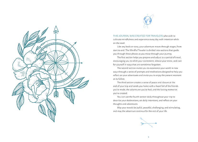 The Mindful Traveler Journal
