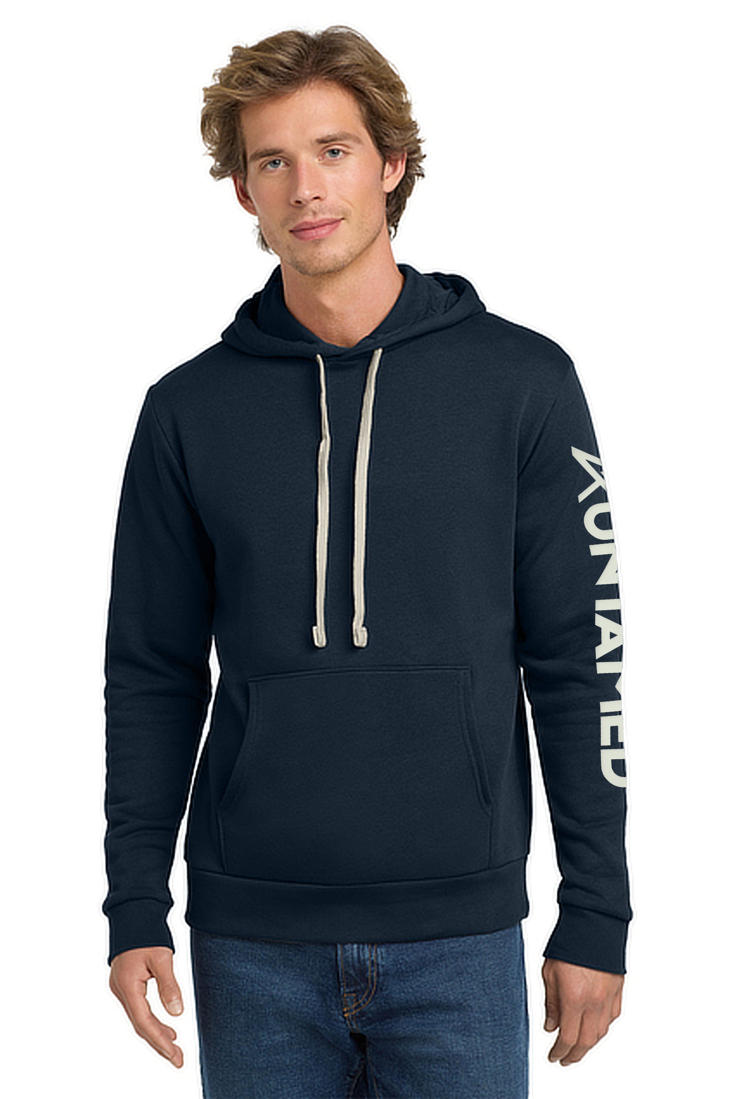 Untamed Basics Unisex Pullover Hoodie - Navy