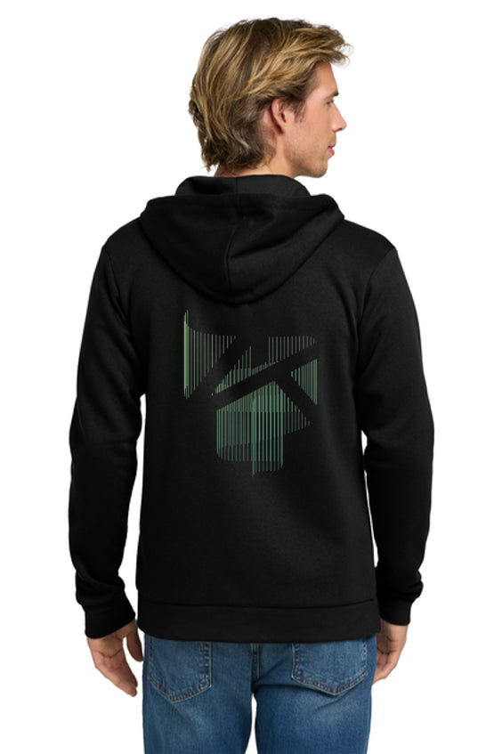 Aurora Frequency Unisex Zip-Up Hoodie