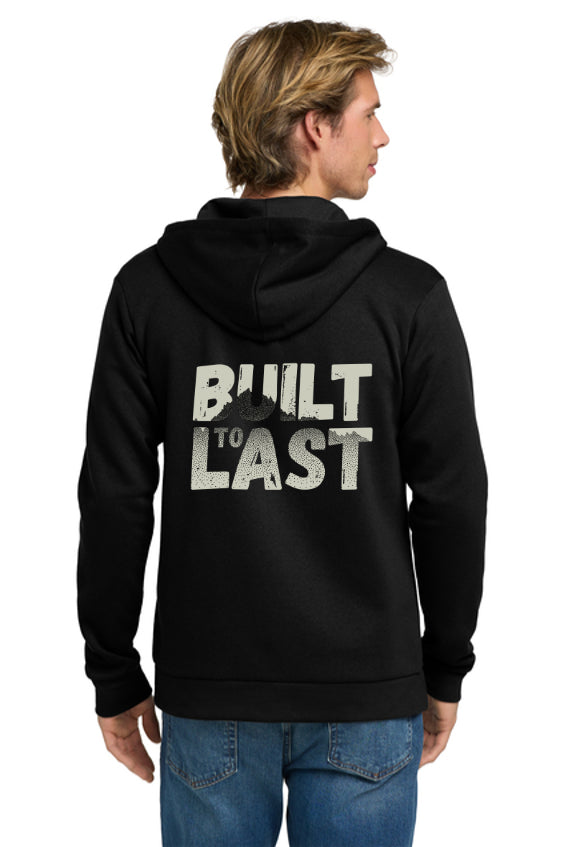 Built to Last Unisex Zip-Up Hoodie