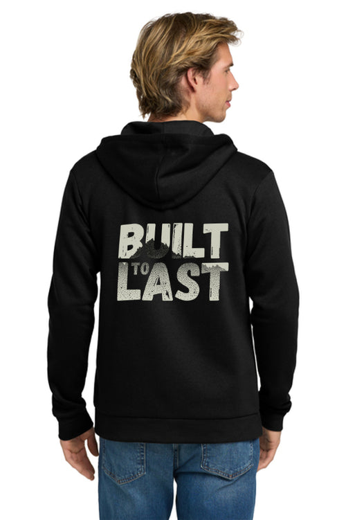 Built to Last Unisex Zip-Up Hoodie