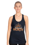 Nature is my North Women's Racerback Tank Top