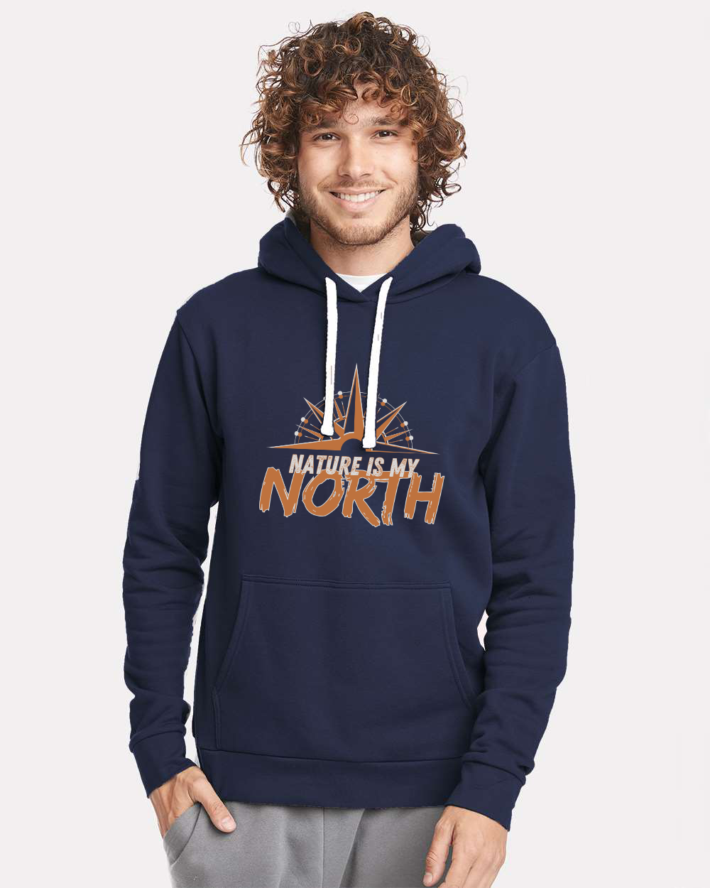 Nature is my North Unisex Pullover Hoodie