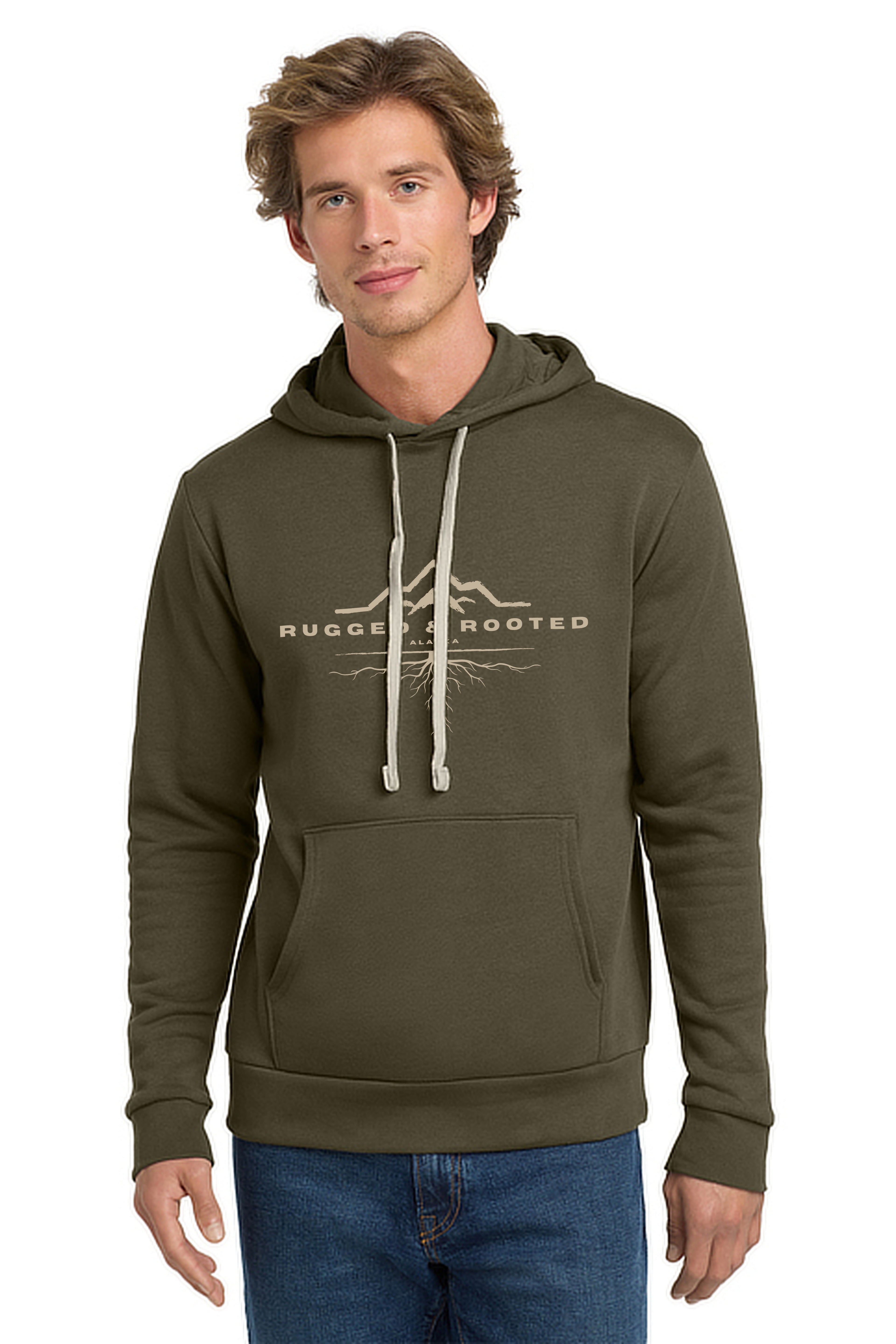 Rugged & Rooted Unisex Pullover Hoodie
