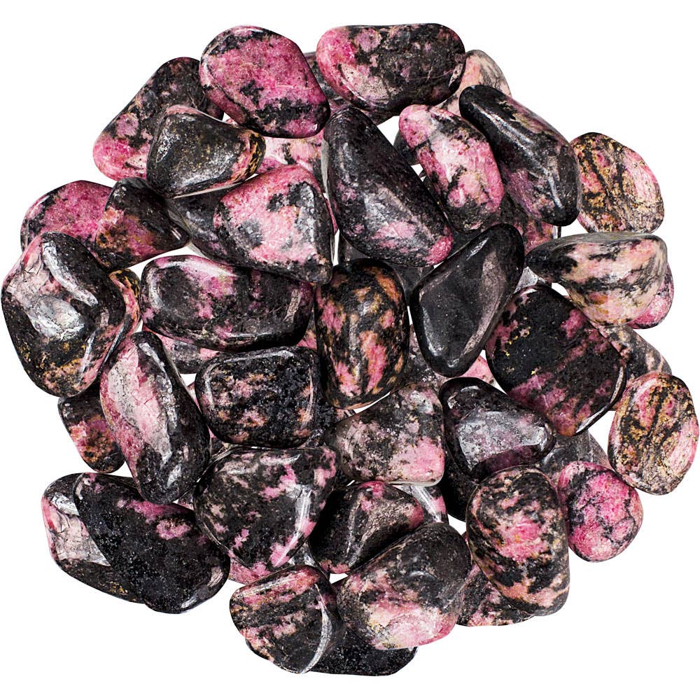 Rhodonite Tumble - Grade A