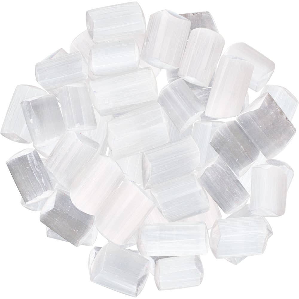 White Selenite Tumble